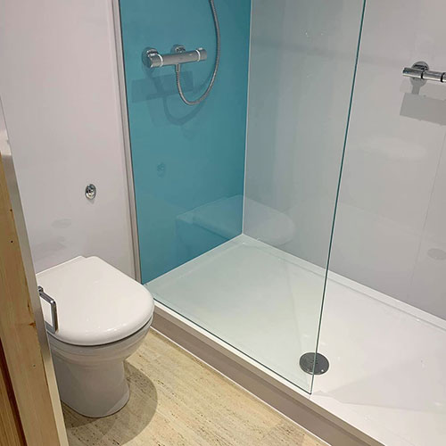 Shower room completed in Linlithgow