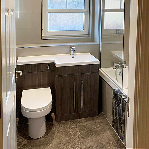 New transformed Bathroom in Falkirk